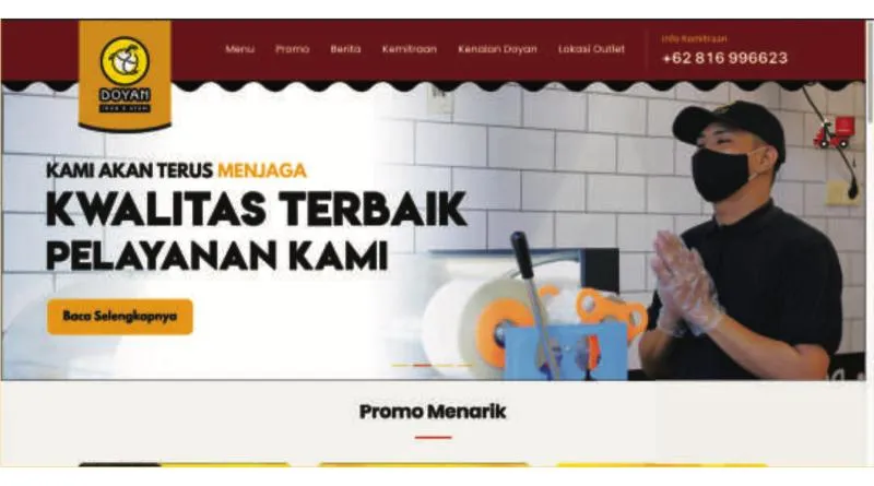 Doyan Web Profile & Mitra Registration