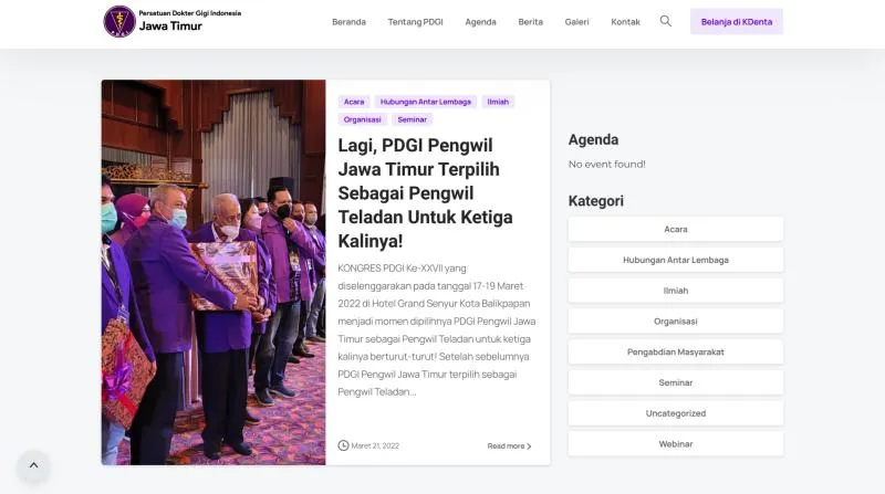 Company Profile PDGI Jawa Timur